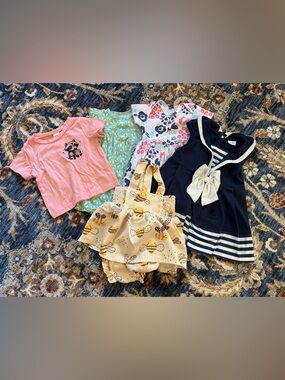 Bundle of Baby Girl Spring and Summer Outfits